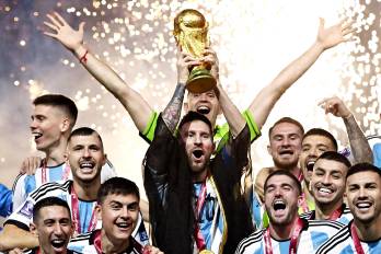 Argentina estaría en la discusión como posibles campeones del mundo.