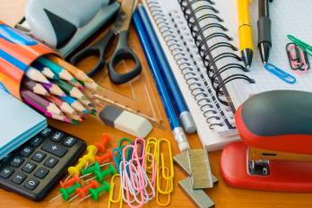Entre útiles escolares