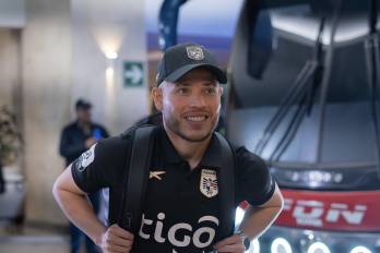 El jugador de la selección de Panamá, Cristian Martínez.