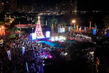 La Cinta Costera será uno de los principales escenarios del proyecto de alumbrado navideño 2026.