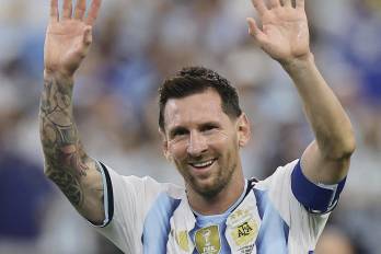El futbolista argentino, Lionel Messi.