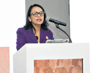 Edith Castillo, representante nacional de Unfpa.
