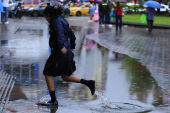 Las lluvias se presentarán hasta las 12:30 p.m. en varios sectores del país.