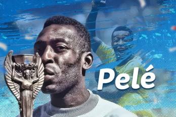 Edson Arantes Do Nascimiento ‘Pelé’ cierra su carrera obteniendo tricampeonato y el Trofeo Jules Rimet definitivamente para Brasil.
