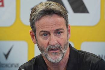 El entrenador de la selección de Panamá, Thomas Christiansen.