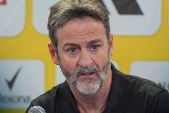 El entrenador de la selección de Panamá, Thomas Christiansen.