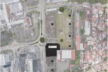 Área donde estará ubicada la nueva sede del MAC Panamá, en pleno centro de la ciudad, en el sector de Punta Pacífica.