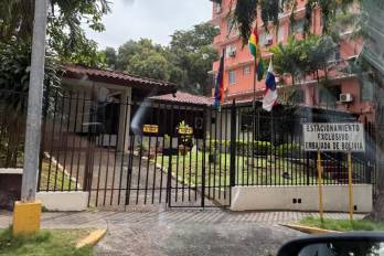 Méndez se encuentra en la sede diplomática desde el pasado 22 de abril.