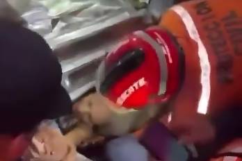 El rescate de Isabela tuvo lugar en la madrugada de este viernes.