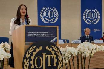 Ana Gabriela Soberón, directora nacional de Empleo del Ministerio de Trabajo.