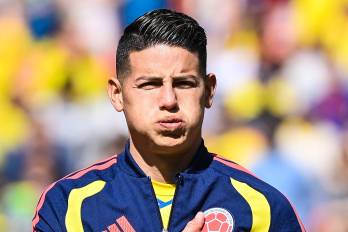 El futbolista colombiano, James Rodríguez.