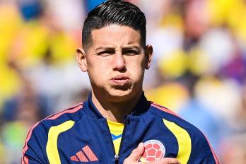 El futbolista colombiano, James Rodríguez.
