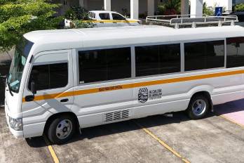 El hecho se registró aproximadamente a las 11:00 de la noche en el gimnasio Régulo Sánchez.