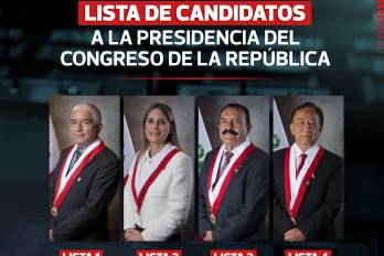 La votación para elegir al próximo presidente o presidenta de Perú se prevé a las 6:00 pm.
