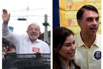 Ambos candidatos, el actual presidente Luiz Inácio ‘Lula’ da Silva, del Partido de los Trabajadores, y Flávio Bolsonaro, hijo del expresidente ultraderechista Jair Bolsonaro y candidato del Partido Liberal, ya ejercieron su derecho al sufragio.
