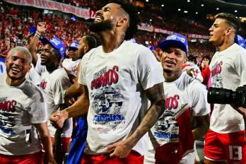 Jugadores de la selección de Panamá celebrando el pase al Mundial 2026.