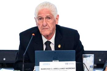 Narciso Arellano Moreno, magistrado del Tribunal Electoral.