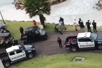Incautación en Playa Escondida.