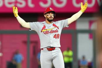 Iván Herrera hace falta a la ofensiva de los Cardenales de San Luis.