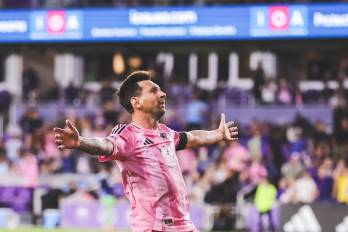 El delantero del Inter Miami, Lionel Messi.