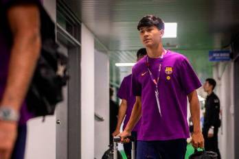 Pedro Fernández, a quien llaman Dro, fue uno de los canteranos sobresalientes de la pretemporada en Japón y Corea del Sur.