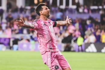 El delantero del Inter Miami, Lionel Messi.