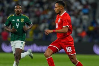 El delantero de la selección de Panamá, Ismael Díaz.