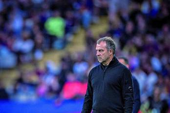 El estratega alemán Hansi Flick buscará demostrar con una victoria que el objetivo de conquistar la Champions League se mantiene latente.