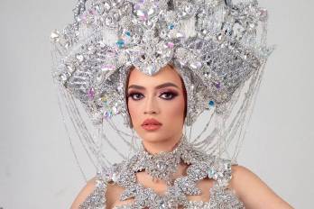 Almendra Sofía Crovari Correa, reina de Calle Arriba de Las Tablas 2025.