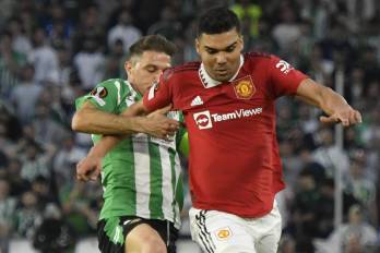 El centrocampista brasileño del Manchester United, Casemiro.
