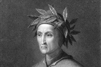 La Divina Comedia no fue escrita en latín, sino en italiano toscano.