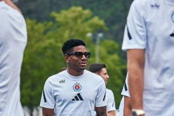 El jugador panameño César Blackman.