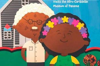 Portada de ‘Ruby visita el Museo Afroantillano de Panamá’.
