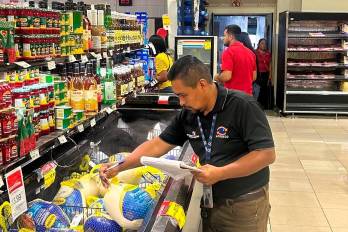 Una cena con un pavo de 10 libras tiene un costo aproximado de $65.65 en Juan Díaz, en Santa Ana y Calidonia $74.86, en Pueblo Nuevo $75.82 y en Bella Vista $85.10.