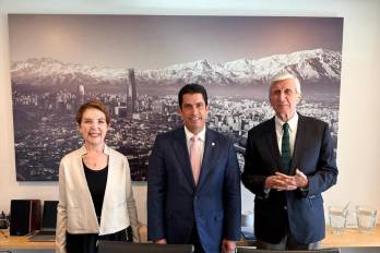 Durante el encuentro se intercambiaron experiencias sobre el modelo chileno de concesiones y asociaciones público-privadas (APP).