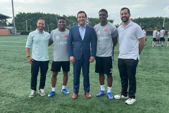 El New York Red Bulls II realiza parte de su pretemporada en Panamá de cara a la nueva temporada.