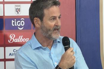 Thomas Christiansen, director técnico de la selección de Panamá.