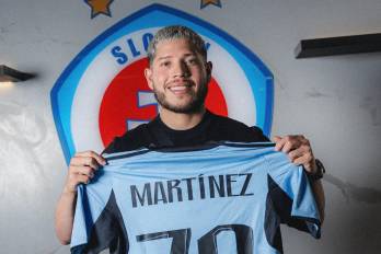 El futbolista panameño, Cristian Martínez.