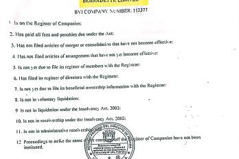 Documentación aportada por la defensa legal del alcalde Mizrachi a la Antai.
