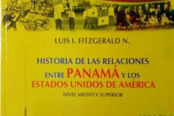 Portada del libro ‘Historia de las Relaciones de Panamá con EE.UU.’.