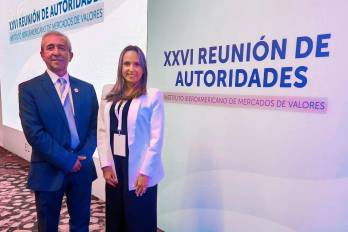 Maruquel Murgas de González, titular de la Superintendencia del Mercado de Valores.