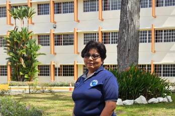 La Dra. Haydée Osorio Ugarte, docente en la Facultad de Ingeniería Civil de la UTP.