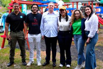 Este nuevo Parque de Amor reafirma el compromiso de Banesco con la sostenibilidad, la economía circular y la creación de espacios seguros para la niñez panameña.