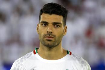 El capitán de la selección de Irán, Mehdi Taremi.
