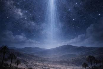 Una de las teorías más aceptadas es la de una conjunción planetaria entre Júpiter y Saturno.