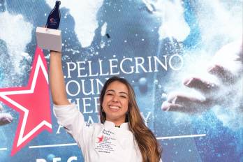 Ana Flavia Batista, ganadora del concurso regional Young Chef Academy.