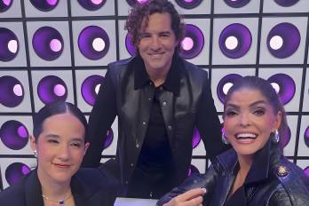 Los jurados de Operación Triunfo: David Bisbal, Ximena Sariñana y Ana Bárbara.