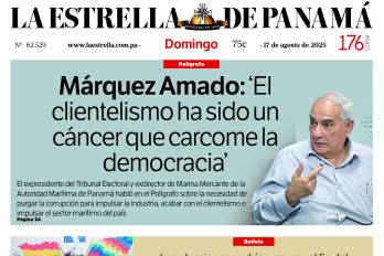 Portada del impreso del 17 de agosto de 2025