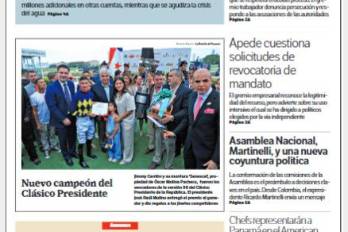 Portada del impreso del 21 de julio de 2025
