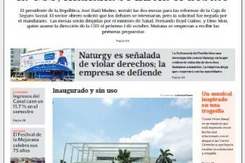 Portada del impreso del 17 de septiembre de 2024